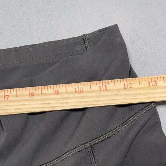 Athleta Run Free 7/8 Tight Leggings XS Gray Side Pockets Low Rise‎ - Picture 6 of 12